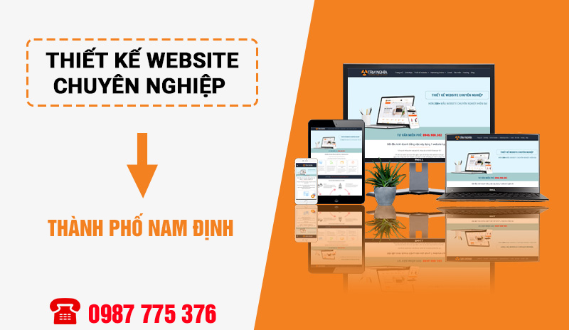 Thiết kế web chuyên nghiệp Nam Định