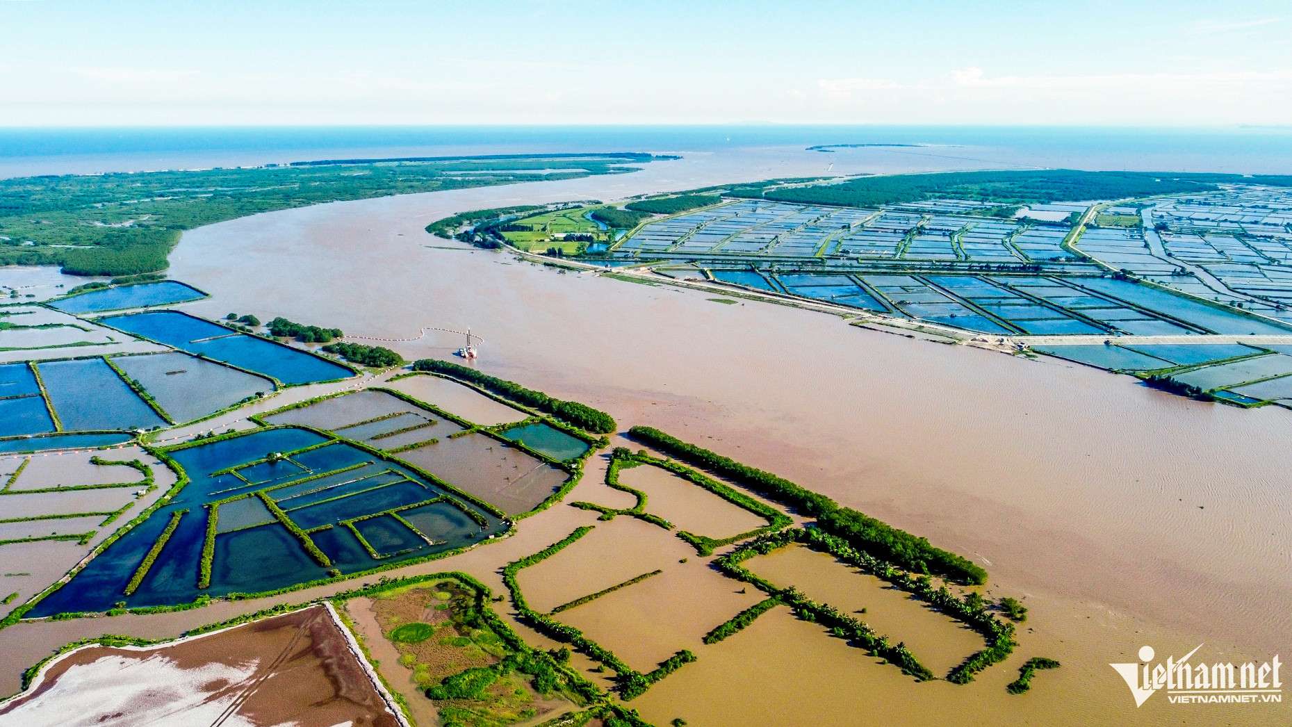 Cận cảnh khu vực sẽ xây ‘siêu cảng’ lớn nhất Nam Định