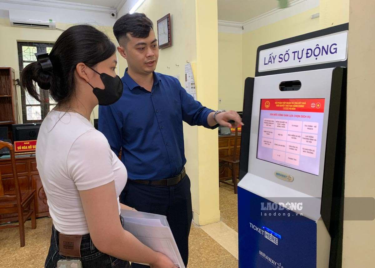 Siêu phường ở Ninh Bình bố trí thêm điểm giải quyết thủ tục hành chính cho người dân