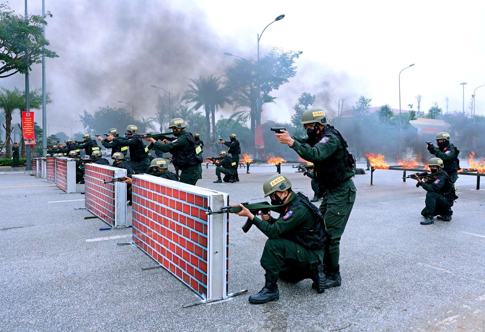 Ninh Bình: Ra mắt lực lượng Cảnh sát cơ động tinh nhuệ, xử lý tình huống phức tạp về an ninh, trật tự