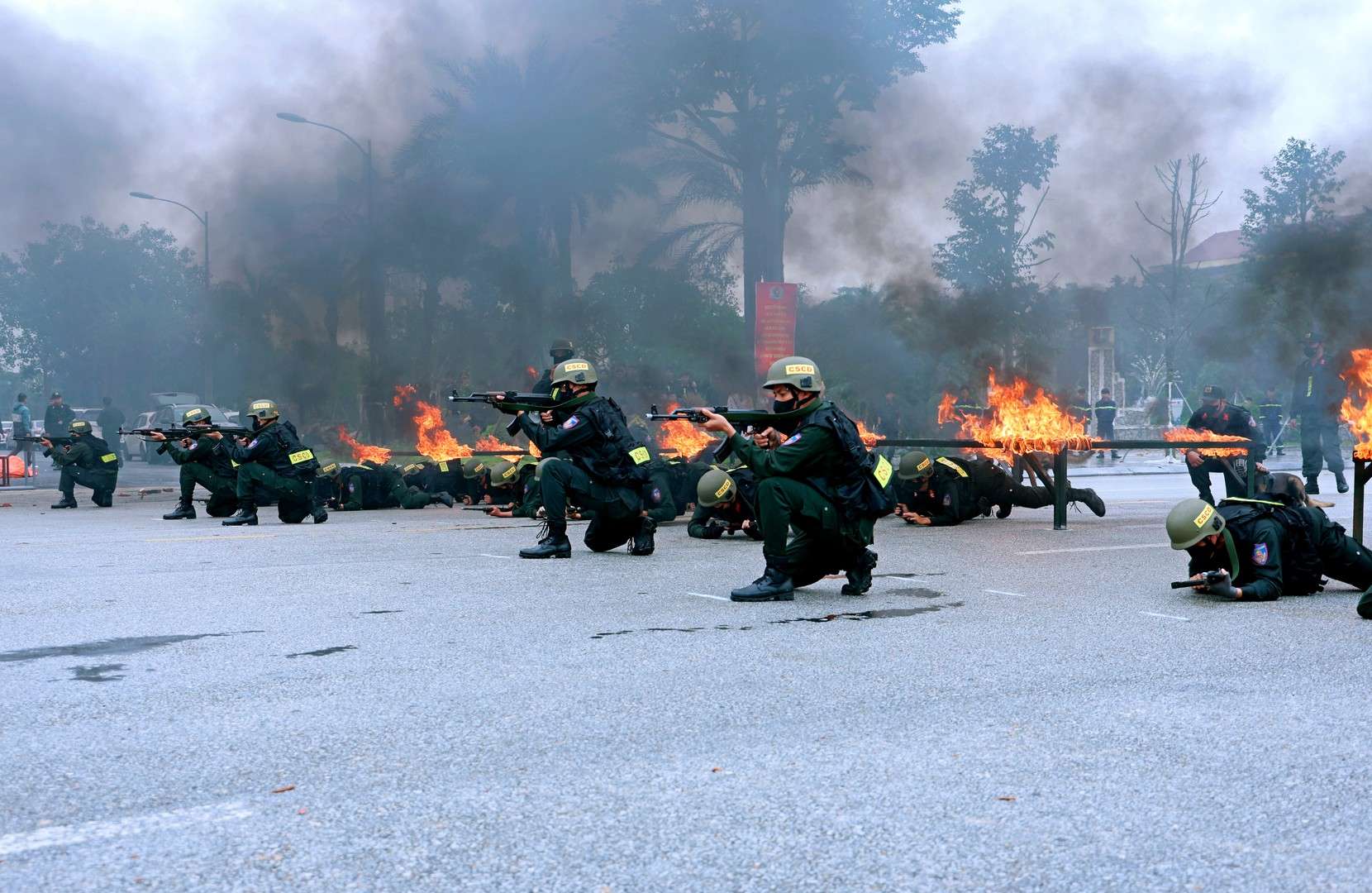 Ninh Bình: Ra mắt lực lượng Cảnh sát cơ động tinh nhuệ, xử lý tình huống phức tạp về an ninh, trật tự