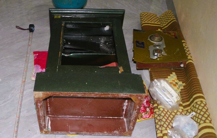 Người đàn ông từ Hà Nội tới Ninh Bình phá két sắt trộm tiền vàng